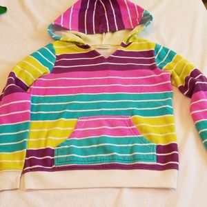 Girls jumping beans colorful hoodie size 7